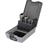 Sealey Countersink Drill Bit Set CSSET4O 4pc 90° Slotted Deburring