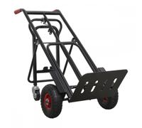 Sealey CST989HD Heavy-Duty 3-In-1 Sack Truck With Pu Tyres 300Kg Capacity