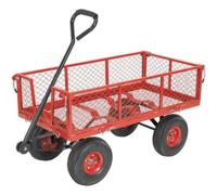 Sealey Cst997 Platform Truck With Removable Sides Pneumatic Tyres 200Kg Capacity