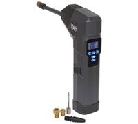 Sealey Cti120 Compact Rechargeable Tyre Inflator & Powerbank with Work Light, Grey