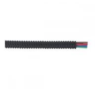 Sealey CTS07100 Convoluted Cable Sleeving Split Ø7-10Mm 100M