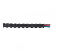 Sealey CTS07200 Convoluted Cable Sleeving Split Ø7-10Mm 200M