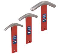 Sealey Curved T-Dollies for Sheet Metal Forming - MW15