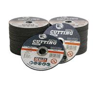 Sealey Cutting Disc 100 X 3mm 16mm Bore General Purpose Pack Of 50 Ptc/100C50
