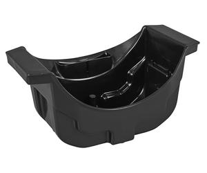 Sealey CV124 Axle Oil Drain Pan 2ltr, Black