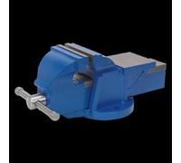Sealey CV125XT Vice 125mm Fixed Base Professional Heavy-Duty