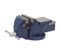 Sealey Vice CV125XT 125mm - Heavy-Duty Professional Cast Iron Fixed Base