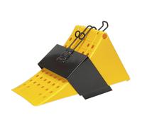 Sealey HGV or LGV Wheel Chock with Bracket 1.7kg Pack of 1