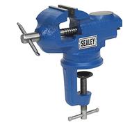 Sealey CV50 Portable Bench & Table Vice with 360° Swivel Base 50mm