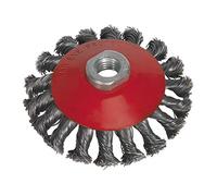 Conical Wire Brush Ø100mm M10 x 1.5mm