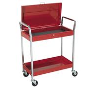 Sealey CX104 Trolley 2-Level Heavy-Duty With Lockable Top