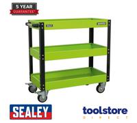 Sealey CX110HV Workshop Trolley 3-Level Heavy-Duty - Hi-Vis
