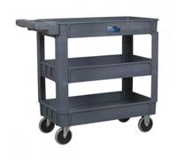 Sealey Trolley Cx203 – Heavy-Duty 3-Level Composite – Grey