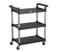 Sealey 3 Level Shelf Black / Silver