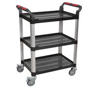 Sealey CX309 Composite Workshop Trolley 3-Level/3 Wall