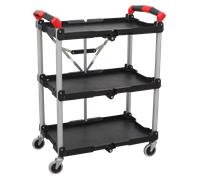 Sealey Folding Workshop Trolley CX314 3-Level