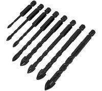 Sealey DBGC1 Tile & Glass Drill Bit Set 8pc