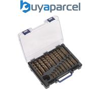 Sealey DBS170CB HSS Cobalt Fully Ground Drill Bit Assortment 1-10mm 170pc