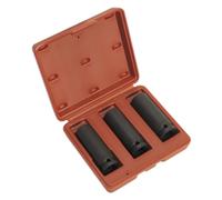 Sealey Deep Impact Socket Set 1/2"Sq Drive 3pc SX043
