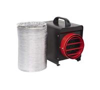 Sealey DEH2001 2kW Industrial Fan Heater With Ducting