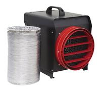 Sealey Industrial Fan Heater with Ducting 2kW DEH2001