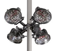 Sealey Dellonda Folding Parasol Gazebo Patio Infrared Heater Four Panels DG178