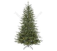 Sealey Dellonda Pre-Lit Hinged Christmas Tree with 350 Warm White LED Lights 7ft