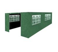 Sealey Dellonda Premium Side Walls Doors Windows For Gazebo Marquee Fits 3 X 6M Green