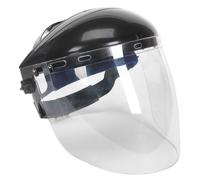 Sealey Deluxe Full Face Eye Flip Up Protection Safety Shield Clear Visor, SSP78