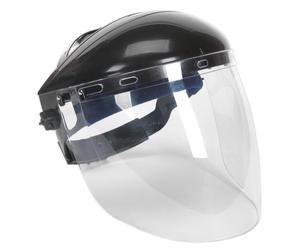 Sealey Deluxe Full Face Eye Flip Up Protection Safety Shield Clear Visor, SSP78