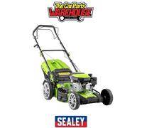 Sealey DG102 Dellonda Self-Propelled Petrol Lawnmower Grass Cutter with Height A