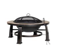 Sealey DG111 Dellonda 76cm Deluxe Traditional Style Fire Pit/Fireplace/Outdoor
