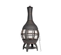 Sealey DG112 Dellonda Deluxe 360° Chiminea/Fire Pit/Outdoor Heater - Antique