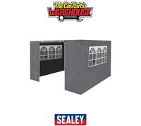 Sealey DG149 Dellonda Premium Gazebo/Marquee Side Walls/Doors/Windows, Fi