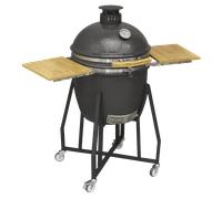Sealey DG159 Dellonda Deluxe 22"(56cm) Ceramic Kamado Style BBQ with Wheeled Sta
