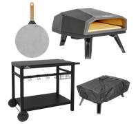 Sealey DG262 Dellonda Gas Pizza Oven with Water-Resistant Cover/Carry Bag, 12"