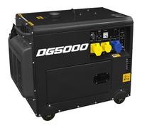 Sealey Diesel Geneato - 4-Stoke Engine 5000W 110/230V