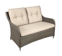 Sealey Dg70 Dellonda Chester Rattan Wicker Outdoor 2-Seater Sofa