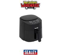 Sealey DH60 Baridi Single Zone Air Fryer with 8 Preset Functions 3.5L Ca