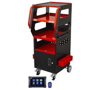Sealey Diagnostic Tablet & Trolley - Red - SDS1R
