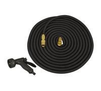Sealey GH15E Ø17mm Expandable Garden Hose Black 15m Premium O/S