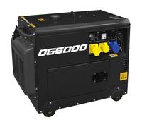 Sealey Diesel Generator 4 Stroke Engine 5000W 110/230V DG5000