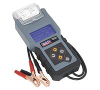 Sealey Digital Battery & Alternator Tester With Printer 12V LCD Display DIY
