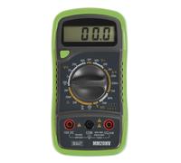 Sealey MM20HV 8-Function Digital Multimeter with Thermocouple - Hi-Vis Green