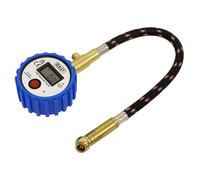 Tyre Pressure Gauge Digital with Leader Hose & Quick Release 0-100psi