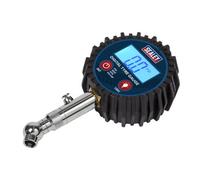 Sealey Digital Tyre Pressure Gauge With Swivel Head & Quick Release Tst001
