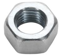 Sealey SN16 Steel Nut Din 934 - M16 Zinc Pack Of 25