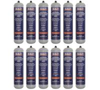 Sealey Gas Cylinder Disposable Carbon Dioxide 390G 12 Pieces Co2/100/12
