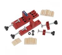 Sealey DJ01 Universal Dowelling Jig Set, 0 V, Multi-Colour