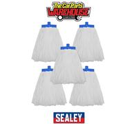 Sealey Disposable Kentucky Mop Head - Pack of 5